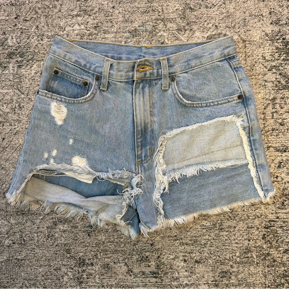 Carmar Distressed Denim Shorts